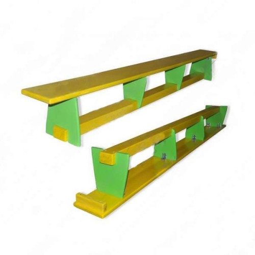 Деревянная спортивная скамейка в спортивный зал школы