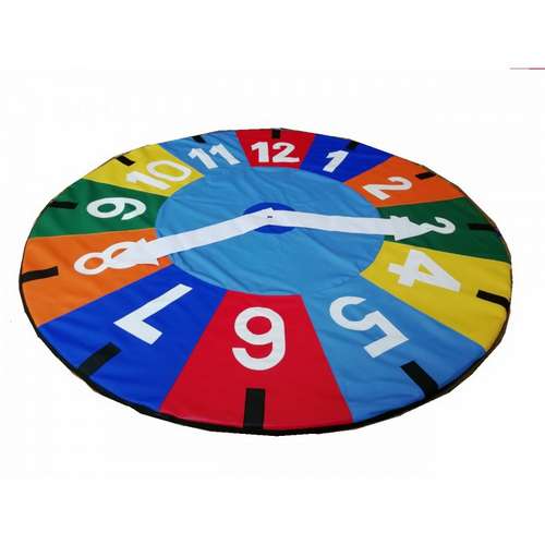 Мат учебный Часики в сенсорную комнату