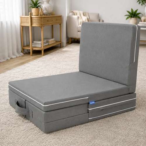 Матрац-трансформер для укриття або на підлогу Flex Fold Transform Collection 70x200х7 см сірий Матрац-трансформер для укриття або на підлогу Flex Fold Transform Collection 70x200х7 см сірий