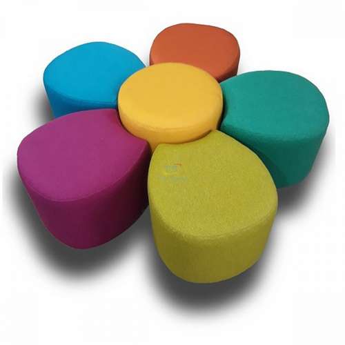 Комплект детских пуфов Цветок