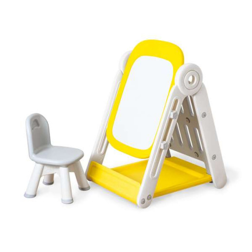 Детский пластиковый мольберт для рисования со стулом Felix