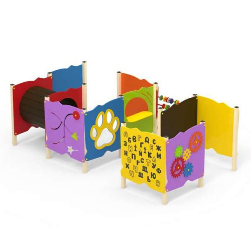 Детская игровая панель Развивашка MAXI на площадку