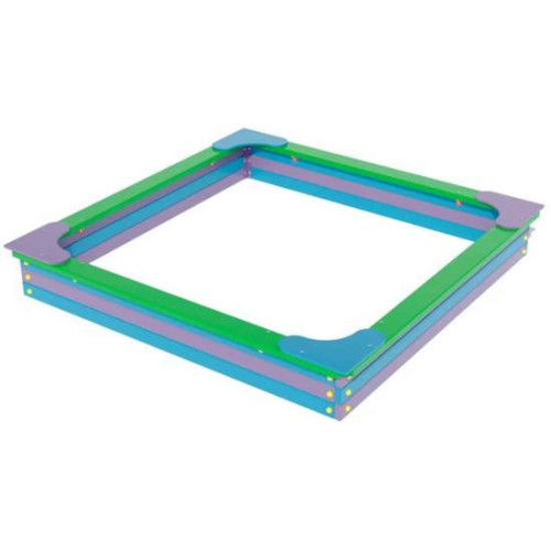 Пісочниця велика з кутовими сидіннями