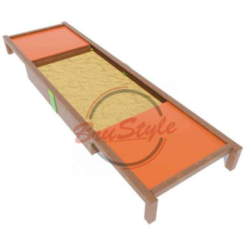 Дитяча ігрова Пісочниця з розсувною кришкою на майданчик