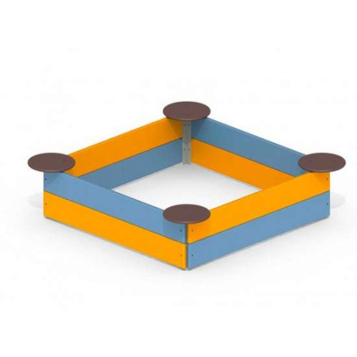 Пісочниця із сидіннями мала 130 см на майданчик