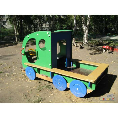 Дитяча ігрова пісочниця Вантажівка для ігрового майданчика купити за ціною 43 560 грн. Дитяча ігрова пісочниця Вантажівка для ігрового майданчика купити за ціною 43 560 грн.