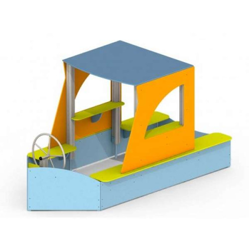 Пісочний дворик Яхта дитячий зі столиками та лавками для ігрового майданчика Пісочний дворик Яхта дитячий зі столиками та лавками для ігрового майданчика