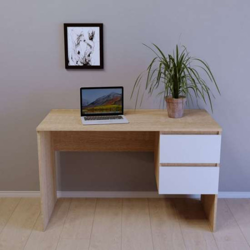 Письмовий прямий стіл СП-101 із ЛДСП із шухлядами