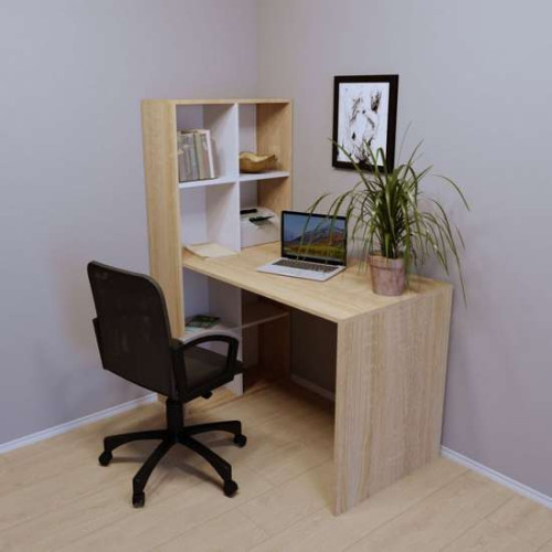 Письменный стол СП-118 из ЛДСП с полками для подростка