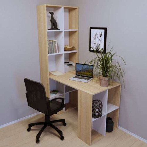 Письмовий стіл СП-119 із ЛДСП із полицями для підлітка