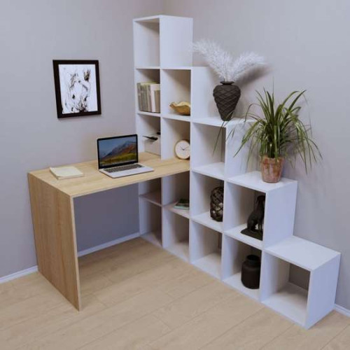 Письмовий стіл для підлітка з ЛДСП СП-123 з полицями