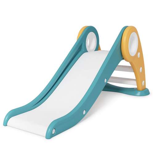 Пластиковая горочка Mealux Triton детская голубовато-желтая