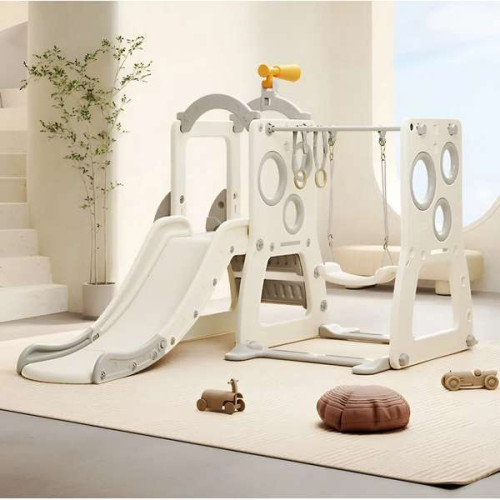 Дитячий домашній ігровий комплекс 5в1 Floty сірий Дитячий домашній ігровий комплекс 5в1 Floty сірий