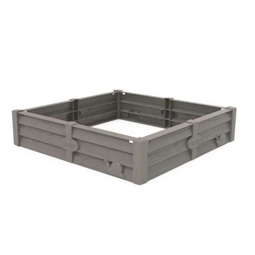 Пісочниця-грядка 2в1 76х76 см дитяча пластикова вулична Пісочниця-грядка 2в1 76х76 см дитяча пластикова вулична