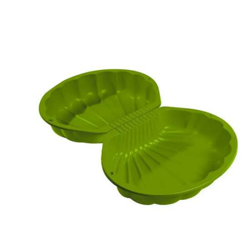 Пластиковая песочница-бассейн 88х74х21 см зеленая детская