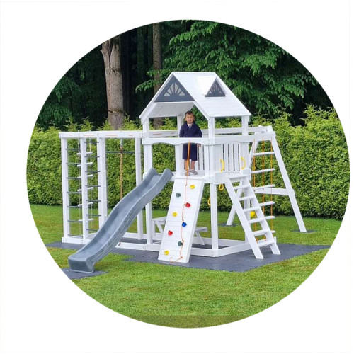 Детская игровая площадка для улицы спортивно-игровая + столик