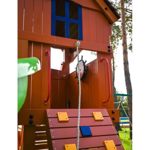 Детская площадка из дерева + винтовой спуск горки Спайдер Вилла ✅ хорошие характеристики Детская площадка из дерева + винтовой спуск горки Спайдер Вилла ✅ хорошие характеристики