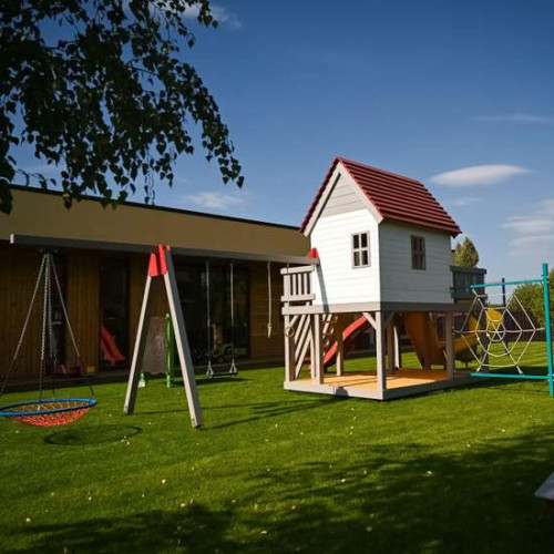 Детский комплекс Принц и Принцесса 1,5. Домик на сваях деревянный ✅ хорошие характеристики Детский комплекс Принц и Принцесса 1,5. Домик на сваях деревянный ✅ хорошие характеристики
