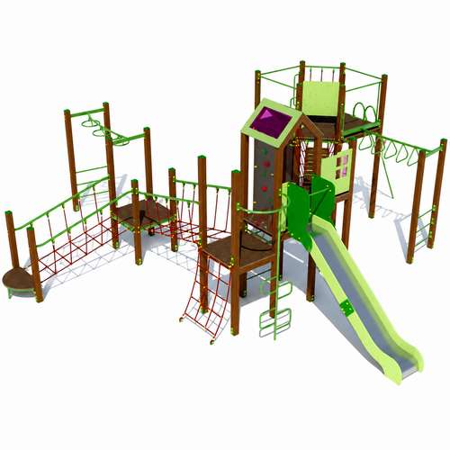 Спортивно-игровая площадка для детей с горкой ✅ хорошие характеристики Спортивно-игровая площадка для детей с горкой ✅ хорошие характеристики фото2