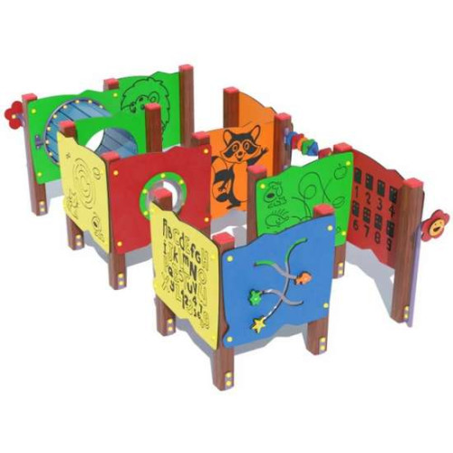 Комплекс розвиваючий "Лабіринт" ігровий дитячий на майданчик Комплекс розвиваючий "Лабіринт" ігровий дитячий на майданчик