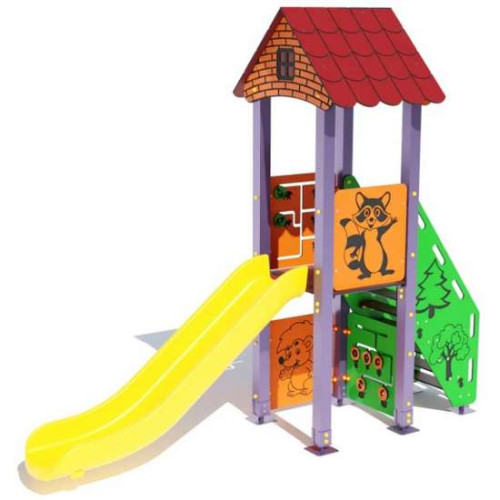 Ігровий комплекс Лісові друзі DIO701HDPE пластик на вулицю