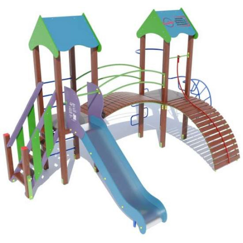 Детский игровой комплекс “Две башни”