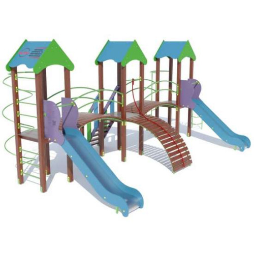 Детский игровой комплекс “Три башни”