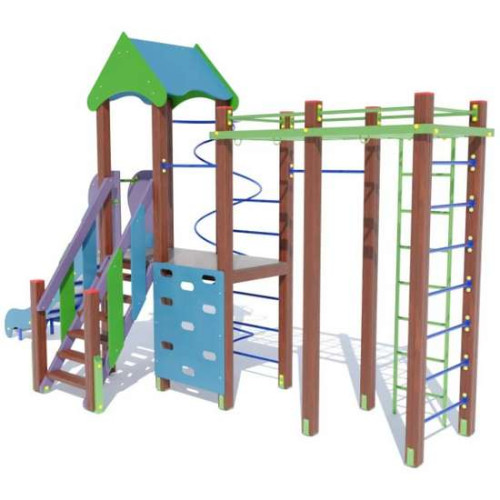 Уличный Игровой комплекс "Енотик" детский 712 Brustile
