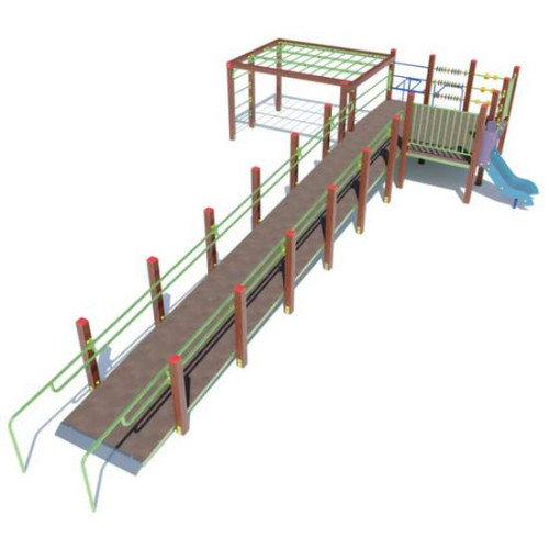 Игровой комплекс для детей с ОФВ на площадку уличную