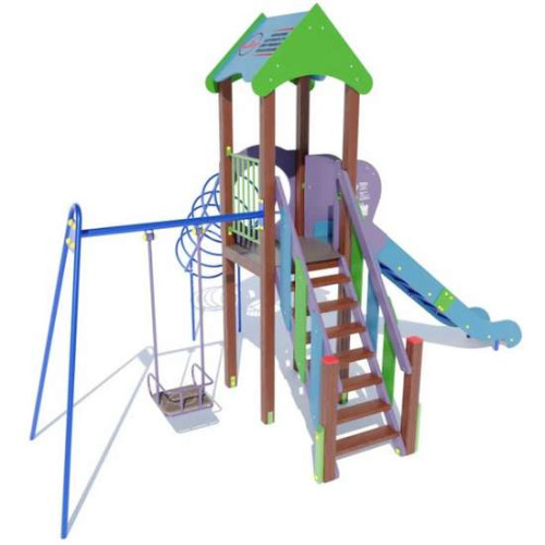 Дитячий ігровий вуличний майданчик "Лунтик плюс" брустайл 804 купити за ціною 81 843 грн. Дитячий ігровий вуличний майданчик "Лунтик плюс" брустайл 804 купити за ціною 81 843 грн.