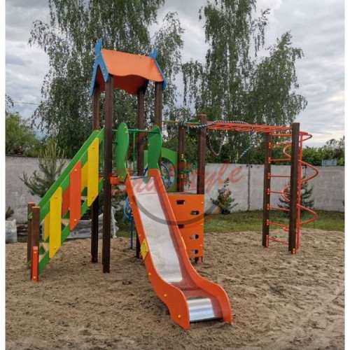 Дитячий спортивний майданчик Ігровий комплекс "Радість" 150 см купити за ціною 113 345 грн. Дитячий спортивний майданчик Ігровий комплекс "Радість" 150 см купити за ціною 113 345 грн.