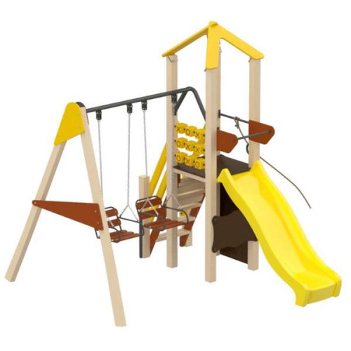 Комплекс детский игровой Swing Fun с 2мя подвесными качелями