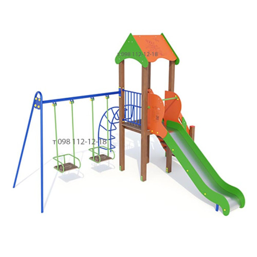 Детский игровой комплекс Кузя на площадку во двор