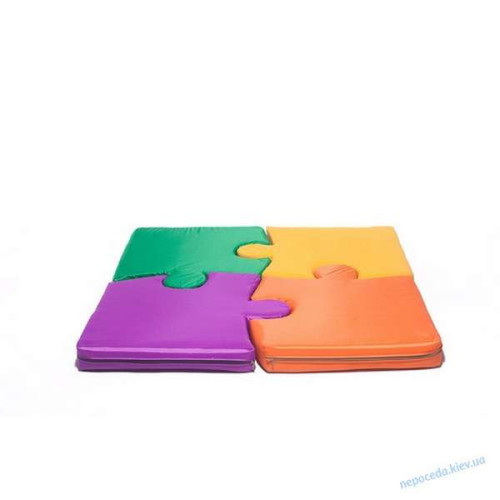 Мягкий мат в виде 4 пазлов Мягкий мат в виде 4 пазлов