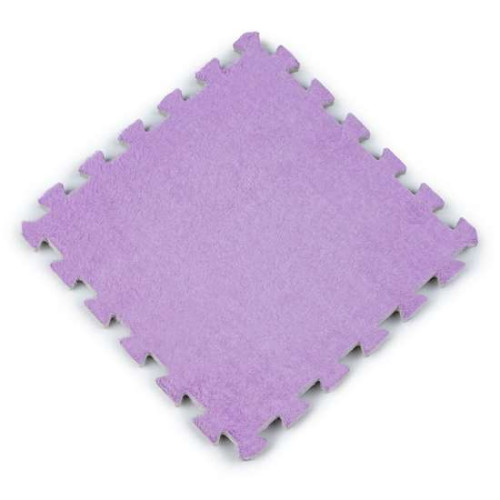 Пол-пазл мягкий плюшевый 30*30*1cm (D) фиолетовый