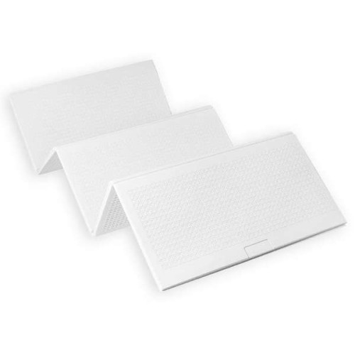 Коврик складной однотонный 1,5х2 м толщина 10мм Белый (296)