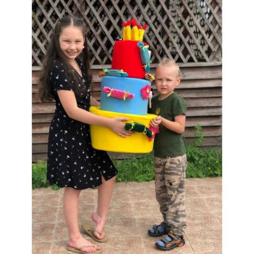 Реквизит для аниматора Торт