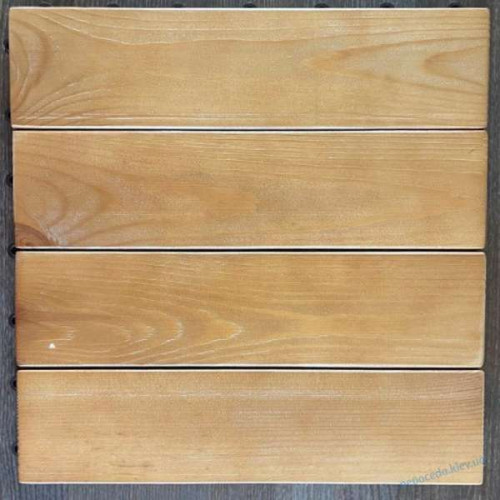 Модульное покрытие из дерева, плитка 33см, BRI 104.4