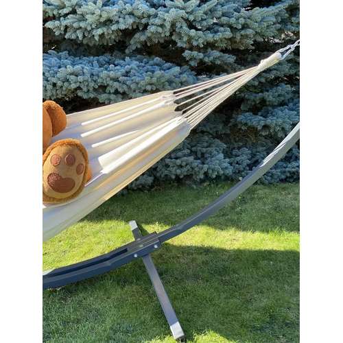 Монотонний гамак WISH білий двомісний XXL 200х150 WCG купити за ціною 499 грн. Монотонний гамак WISH білий двомісний XXL 200х150 WCG купити за ціною 499 грн. фото2