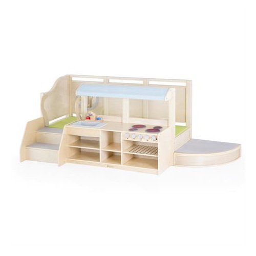 Игровой комплекс Детская кухня с подиумом