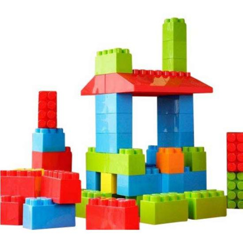 Строительный тактильный набор Большие кубики (86 шт)