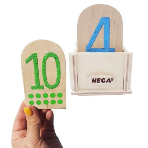 Сенсорный набор Цифры и Точки по методике Монтессори №2