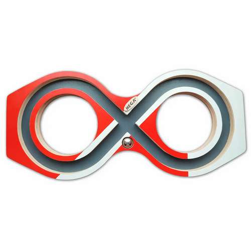 Реабилитационный тренажер-лабиринт для развития моторики рук «Восьмерка» АКТИВ красно-белый