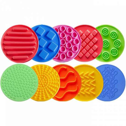 Детские тактильные массажные кружочки для сенсорной комнаты