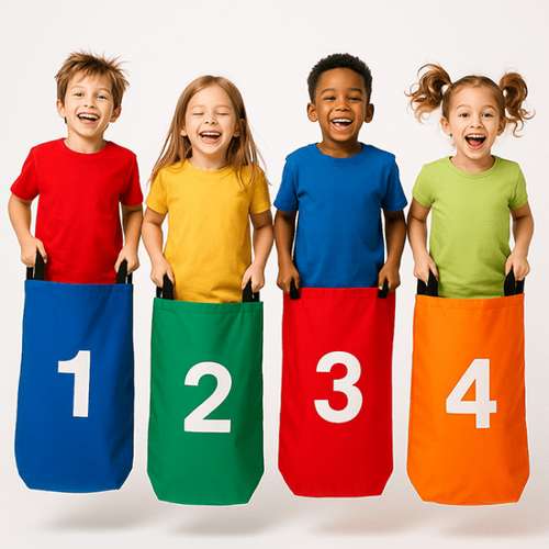 Мешки Стрибунцы для эстафет и соревнований, 4шт