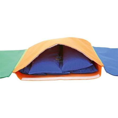 Утяжелительный коврик туннель с карманами