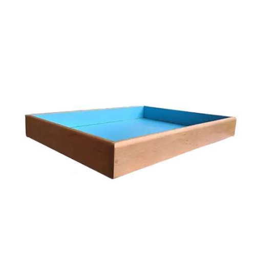 Юнгианская песочница для песочной терапии для сухого песка, 70*50*8 см из ольхи Юнгианская песочница для песочной терапии для сухого песка, 70*50*8 см из ольхи