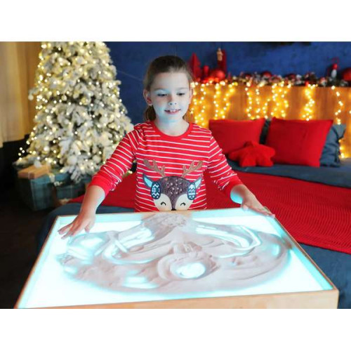 Планшет световой для рисования песком, поле 700х500 мм Песок в подарок Планшет световой для рисования песком, поле 700х500 мм Песок в подарок