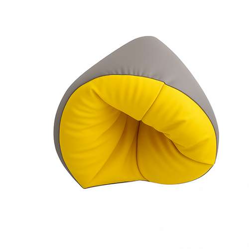 Сжимально обнимательный сенсорный мешок Туннель желтый