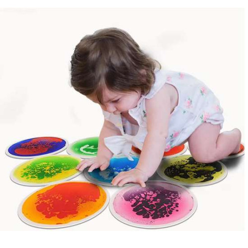 Жидкий коврик Монтессори круглый в сенсорную комнату